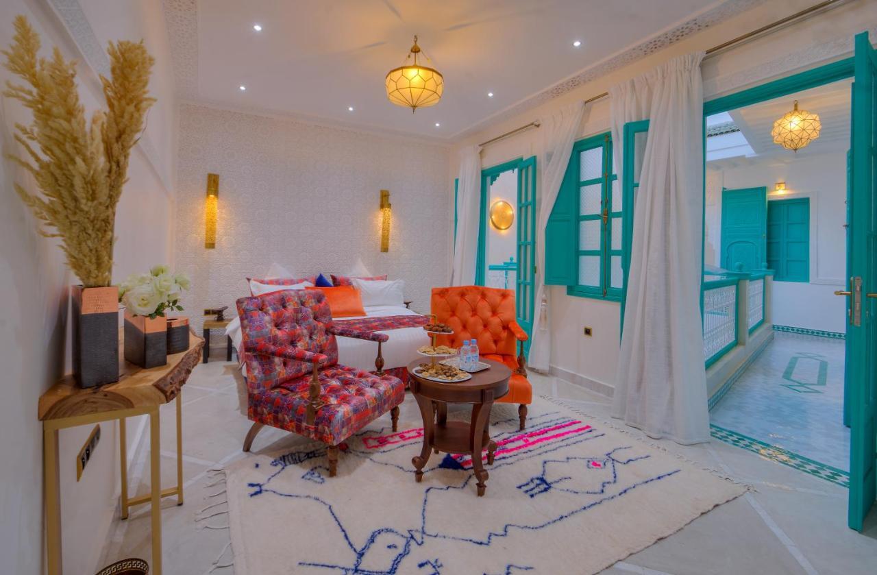 Riad Paradis Blanc マラケシュ エクステリア 写真