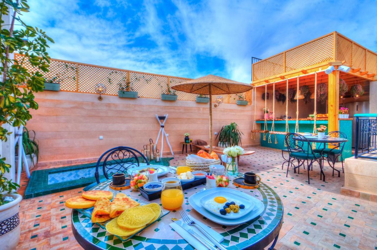Riad Paradis Blanc マラケシュ エクステリア 写真