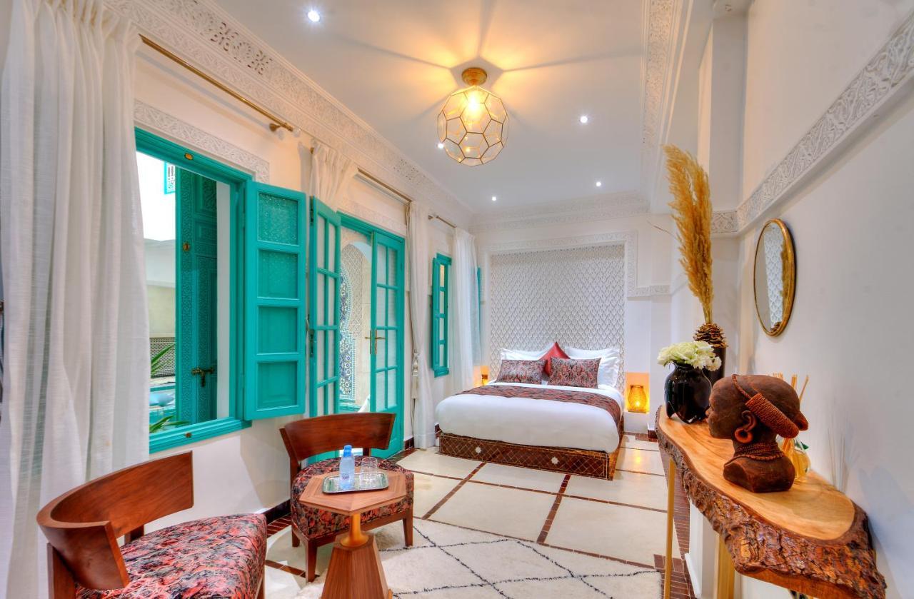 Riad Paradis Blanc マラケシュ エクステリア 写真