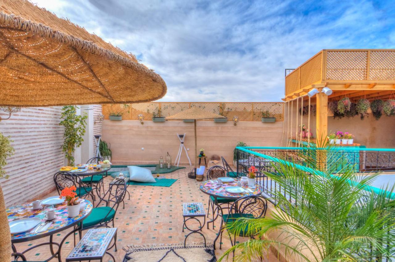 Riad Paradis Blanc マラケシュ エクステリア 写真